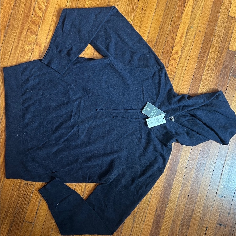 Todd Snyder Black Hoodie Sweater
